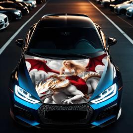 Folie capota auto 
