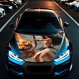 Folie capota auto 