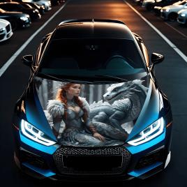 Folie capota auto 
