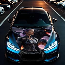 Folie capota auto 
