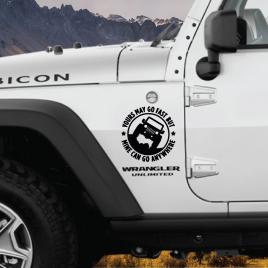 Sticker autoadeziv pentru vehicule off road, model 