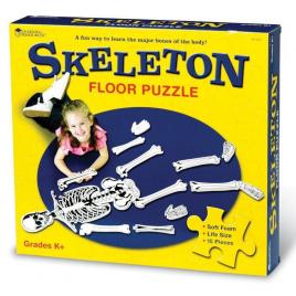 Puzzle de podea 15 piese - schelet