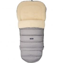 Sac de iarna igrow eco din lana oaie womar zaffiro gri deschis
