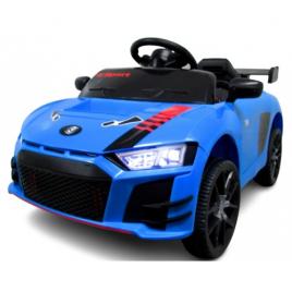 Masinuta electrica cu telecomanda si functie de balansare cabrio a1 r-sport - albastru (varsta 1-4 ani)