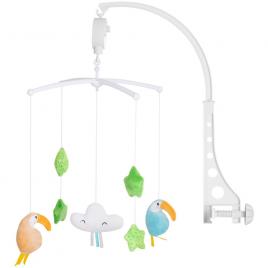Carusel muzical pentru patut chipolino parrots