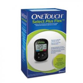 Glucometru sigilat onetouch select plus flex,0-600 mg/dl, tehnologie coloursure, negru
