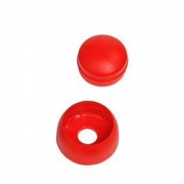 Capac de plastic 8-10 mm - rosu kbt