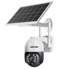 Camera de supraveghere, panou solar , jt-8181xm, rezistenta la ploaie si praf, alb, wifi ip66