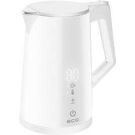 Cana electrica fierbator ecg rk 1893 digitouch white, 2200 w, 1,7 litri, pereti