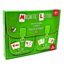 Joc cu litere magnetice - invata alfabetul