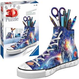 Puzzle 3d suport pixuri sneaker astronaut 108 piese
