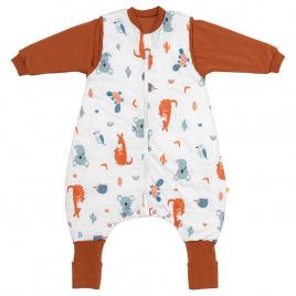 Sac de dormit cu picioruse si maneca lunga detasabila kangaroo 70 cm + manseta 3.5 tog