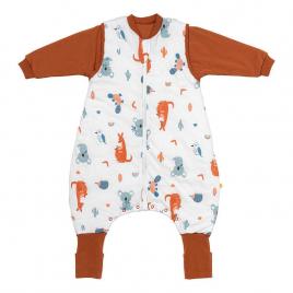 Sac de dormit cu picioruse si maneca lunga detasabila kangaroo 80 cm + manseta 2.5 tog