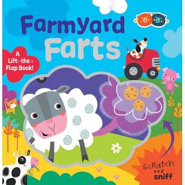 Carte razuieste si miroase - farmyard fart book
