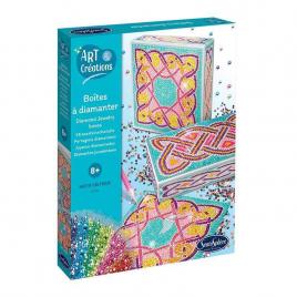 Kit creativ - cutii cu strasuri, motive celtice