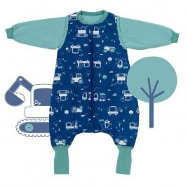 Sac de dormit cu picioruse si maneca lunga detasabila digger 80 cm + manseta 2.5 tog