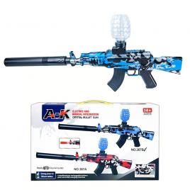 Jucarie mitraliera automata ak cu bile gel si accesorii