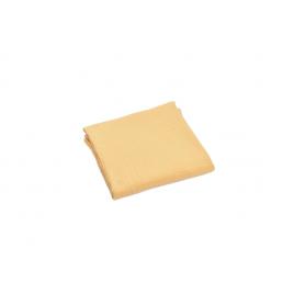Muselina bumbac organic galben 80x80 cm