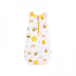 Saculet de dormit gros bumbac 100% model albinute  6-12 luni