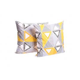 Set 2 perne decorative triunghiuri 50x50 cm