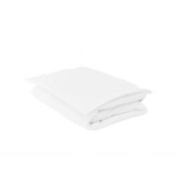 Set pilota all season si pernuta plata microfibra alba  100x135 cm 40x60 cm