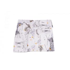 Cearsaf patut 120x60 cm bumbac 100% model soldatei gri
