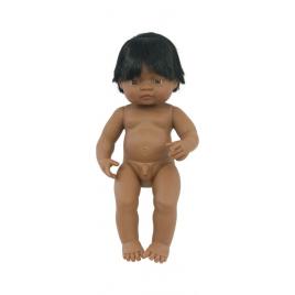 Papusa latinoamerican baiat 38 cm - miniland