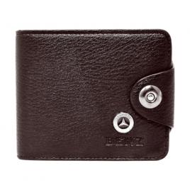 Set curea piele, portofel, husa chei, sigla mercedes, negru/maro