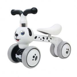 Bicicleta fara pedale ecotoys catel - alb