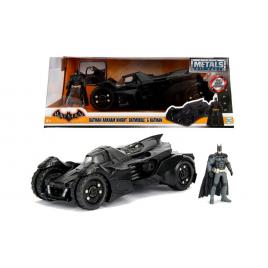 Masinuta metal batman arkham night batmobile cu figurina
