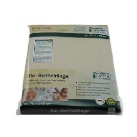 Protectie organica impermeabila pentru saltea 70x140cm gruenspecht 617-00