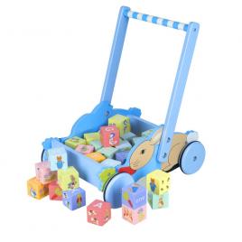 Carucior cu cuburi peter rabbit orange tree toys