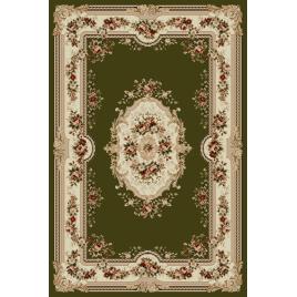 Covor sufragerie, model lotos 575 310, verde, 1800 gr mp