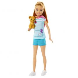 Set papusa barbie stacie si catelul de companie