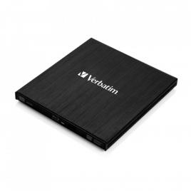 Blu-ray writer extern verbatim slimline 43890, usb 3.0, negru