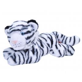 Jucarie plus tigru alb ecokins wild republic 30 cm