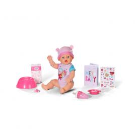 Papusa baby born zapf emma 43 cm cu accesorii