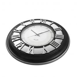 Ceas de perete zx-6706 silver 76 cm, cu cifre romane