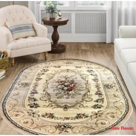 Covor clasic sufragerie, model 535, covor living dormitor, crem bej