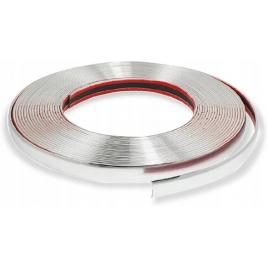Rola ornament autoadeziv, 20mm x 15m, culoare crom silver