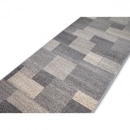 Traversa hol, model daffi 13027 190, festonata, latime 150 cm, gri