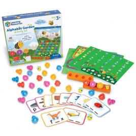 Joc educativ in limba engleza - gradina cu litere