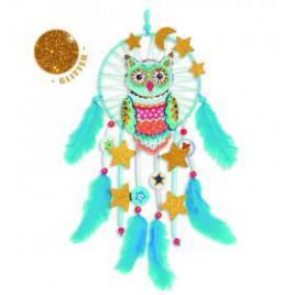 Set creativ djeco - dreamcatcher cu sclipici