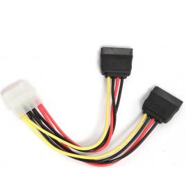 Cablu alimentare gembird, adaptor molex la 2 x s-ata, 30cm