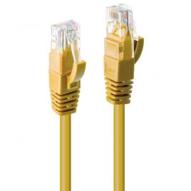 Cablu lindy 1m cat.6 u/utp, yellow