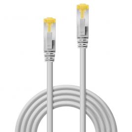 Cablu lindy 2m  rj45 s/ftp lszh, gri 