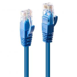 Cablu lindy 2m cat.6 u/utp, blue