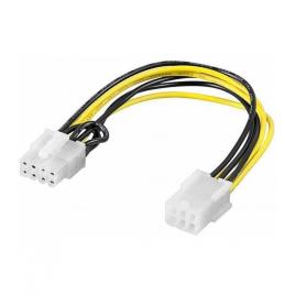 Cablu adaptor pci 6 pini la pci 8 pini placa video goobay