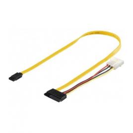 Cablu adaptor sata data power la sata si molex 5.25 goobay