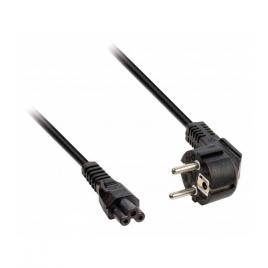 Cablu de alimentare schuko unghi 90 grade tata - iec-320-c5 2m cupru valueline